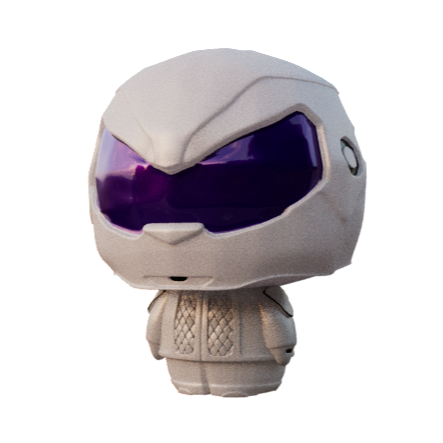 Whiteout Biker - Vinyl Figure