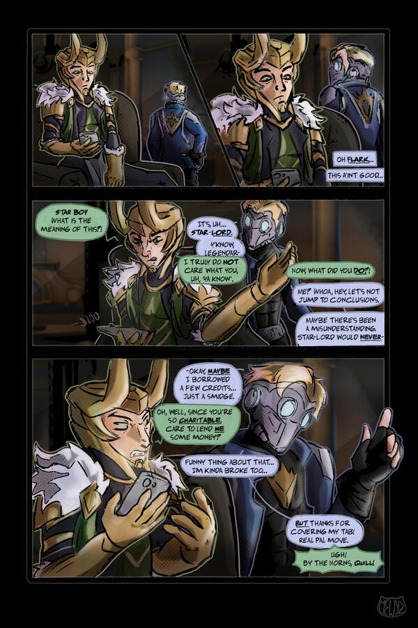 Quill &amp; Loki - Short Comic