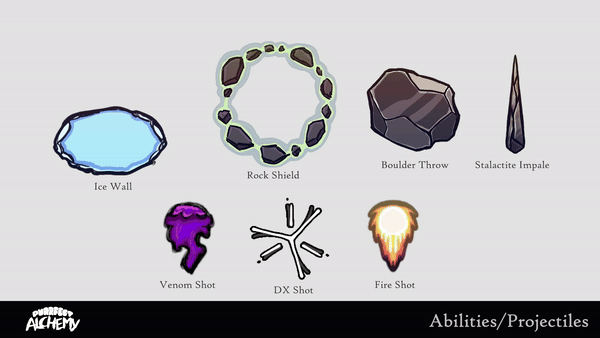 Abilties &amp; Projectiles