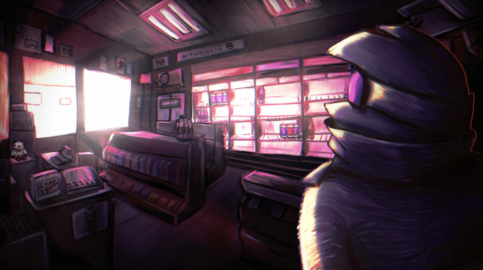 Inside - Gas Station